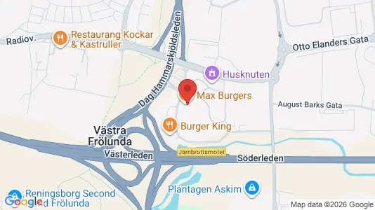 Kontorslokaler att hyra i Askim-Frölunda-Högsbo - kort over placeringen