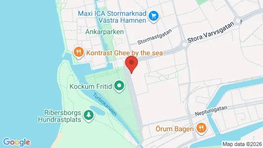 Kontorslokaler att hyra i Malmö Centrum - kort over placeringen