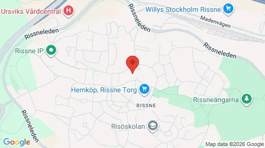 Affärslokaler att hyra i Sundbyberg - kort over placeringen