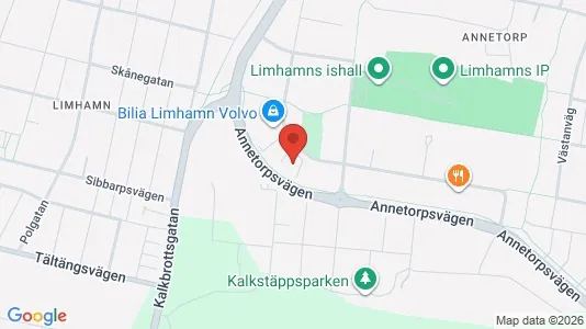 Industrilokaler att hyra i Limhamn/Bunkeflo - kort over placeringen