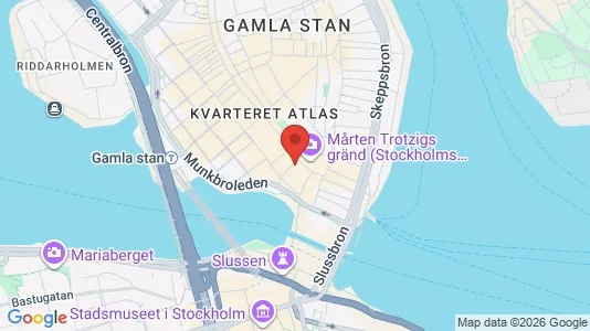 Kontorslokaler att hyra i Stockholm Innerstad - kort over placeringen