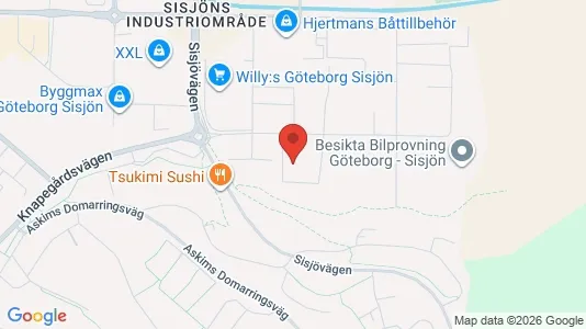 Kontorslokaler att hyra i Askim-Frölunda-Högsbo - kort over placeringen