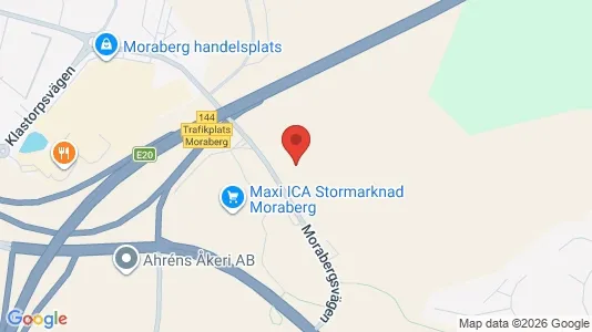 Kontorslokaler att hyra i Södertälje - kort over placeringen