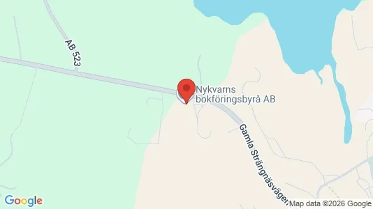 Kontorslokaler till försäljning i Nykvarn - kort over placeringen