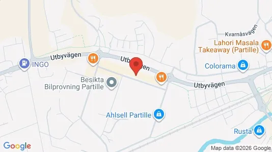 Industrilokaler att hyra i Partille - Bild från Google Street View