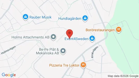 Kontorslokaler att hyra i Motala - kort over placeringen