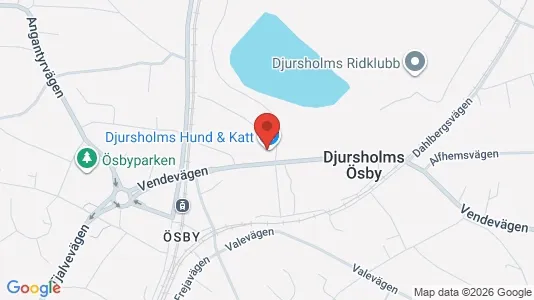 Kontorslokaler att hyra i Danderyd - kort over placeringen