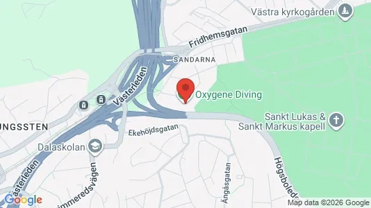Kontorslokaler att hyra i Majorna-Linné - kort over placeringen