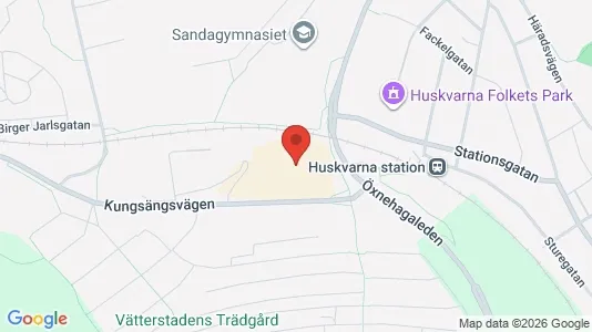 Kontorslokaler att hyra i Jönköping - kort over placeringen