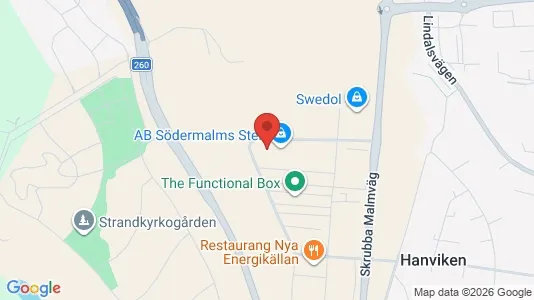 Industrilokaler att hyra i Stockholm Innerstad - kort over placeringen