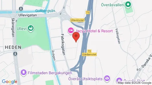Kontorslokaler att hyra i Örgryte-Härlanda - kort over placeringen