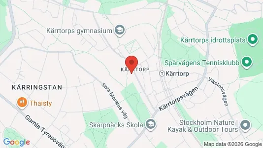 Kontorslokaler att hyra i Söderort - kort over placeringen