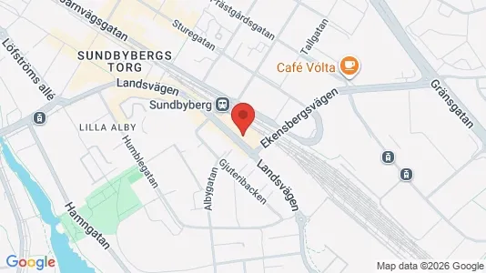 Kontorslokaler att hyra i Sundbyberg - kort over placeringen