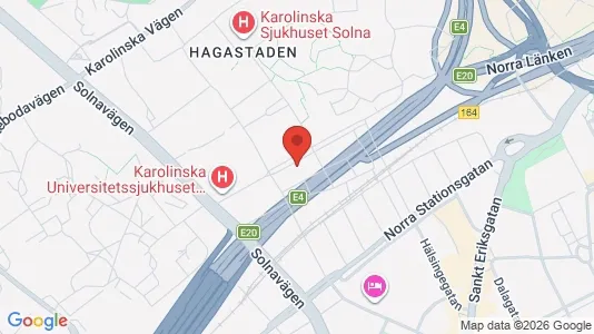 Kontorslokaler att hyra i Solna - Bild från Google Street View