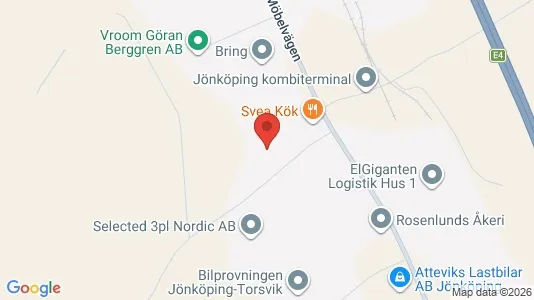 Industrilokaler att hyra i Jönköping - Bild från Google Street View