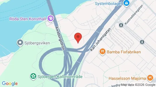Kontorslokaler att hyra i Majorna-Linné - Bild från Google Street View