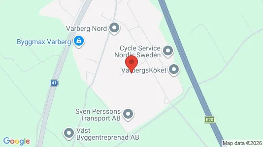 Industrilokaler att hyra i Varberg - Bild från Google Street View