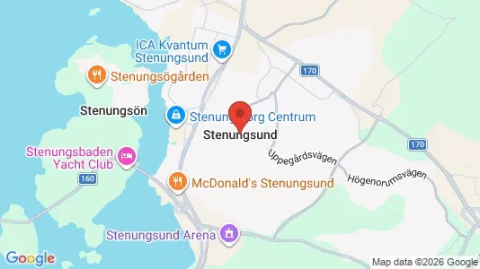 Butikslokaler att hyra i Stenungsund - Bild från Google Street View