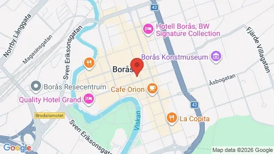 Kontorslokaler att hyra i Borås - Bild från Google Street View