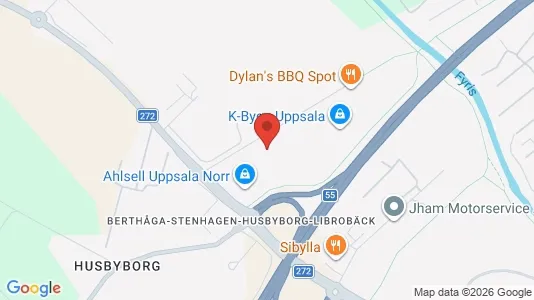 Kontorslokaler att hyra i Uppsala - Bild från Google Street View