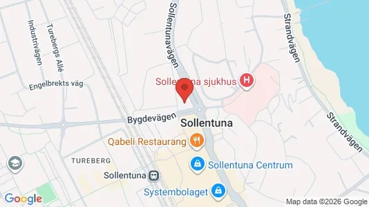 Kontorslokaler att hyra i Sollentuna - Bild från Google Street View
