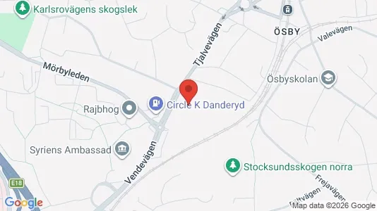 Kontorslokaler att hyra i Danderyd - Bild från Google Street View