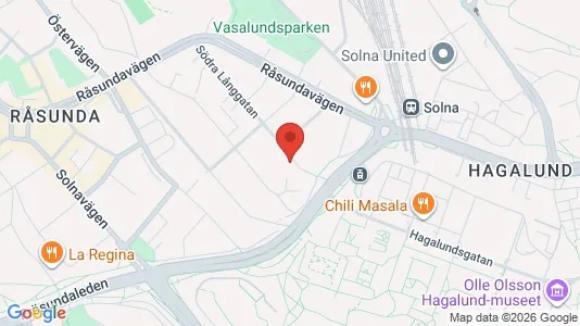 Kontorslokaler att hyra i Solna - Bild från Google Street View