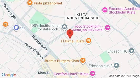 Kontorslokaler att hyra i Västerort - kort over placeringen