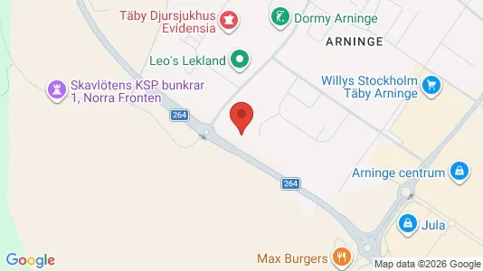 Lagerlokaler att hyra i Täby - Bild från Google Street View