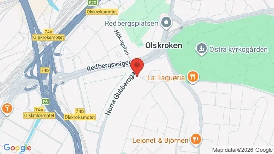 Kontorslokaler att hyra i Örgryte-Härlanda - Bild från Google Street View
