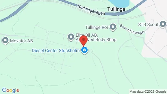 Industrilokaler att hyra i Botkyrka - Bild från Google Street View