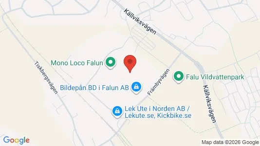 Kontorslokaler att hyra i Falun - Bild från Google Street View