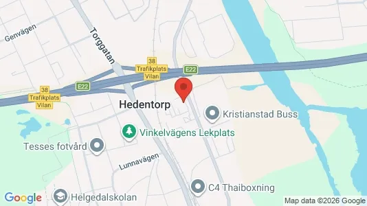 Industrilokaler att hyra i Kristianstad - Bild från Google Street View