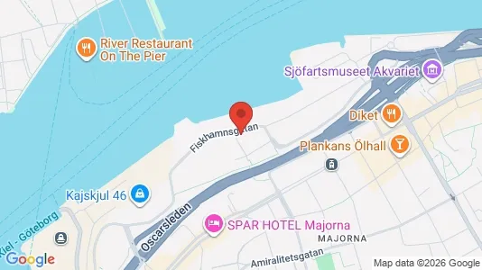 Kontorslokaler att hyra i Majorna-Linné - Bild från Google Street View