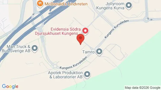 Kontorslokaler att hyra i Huddinge - Bild från Google Street View