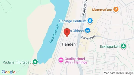 Kontorslokaler att hyra i Haninge - Bild från Google Street View