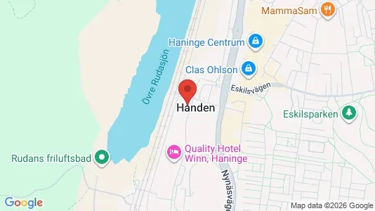 Kontorslokaler att hyra i Haninge - Bild från Google Street View