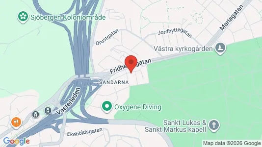 Kontorslokaler att hyra i Majorna-Linné - Bild från Google Street View