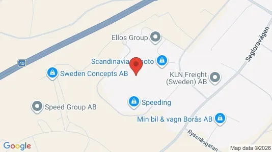 Affärslokaler att hyra i Borås - Bild från Google Street View