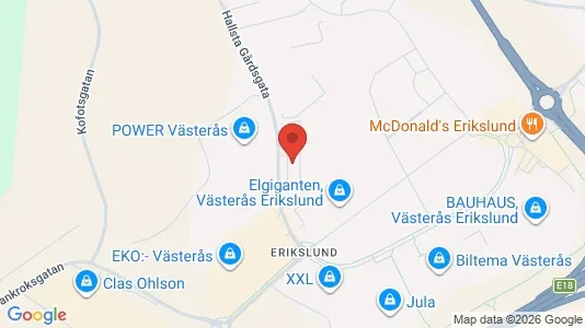 Lagerlokaler att hyra i Västerås - Bild från Google Street View