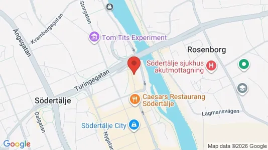 Kontorslokaler att hyra i Södertälje - Bild från Google Street View
