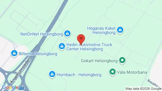 Industrilokaler att hyra i Helsingborg - Bild från Google Street View