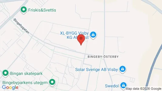 Kontorslokaler att hyra i Gotland - Bild från Google Street View