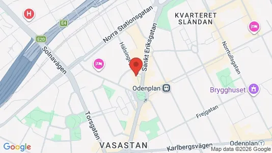 Kontorslokaler att hyra i Vasastan - Bild från Google Street View