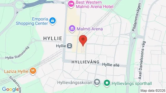 Kontorslokaler att hyra i Hyllie - Bild från Google Street View
