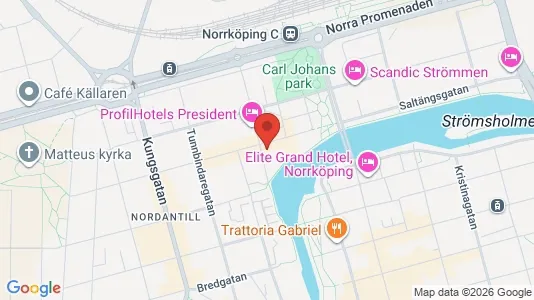 Kontorslokaler att hyra i Norrköping - Bild från Google Street View