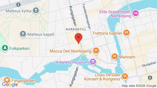 Kontorslokaler att hyra i Norrköping - Bild från Google Street View