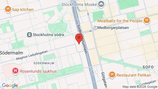 Kontorslokaler att hyra i Södermalm - Bild från Google Street View