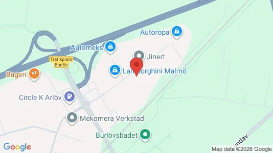 Industrilokaler att hyra i Burlöv - Bild från Google Street View
