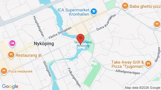 Kontorslokaler att hyra i Nyköping - Bild från Google Street View